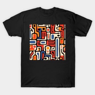 Geometric Popart Design T-Shirt